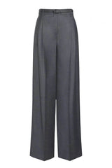 MaxMara Studio Pantaloni Donna in flanella con pences