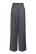 MaxMara Studio Pantaloni Donna in flanella con pences
