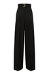 MaxMara Studio Pantaloni Donna in lana con pences