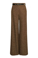 MaxMara Studio Pantaloni Donna in misto lana con cintura
