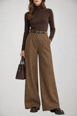 MaxMara Studio Pantaloni Donna in misto lana con cintura