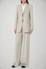 MaxMara Studio Tailleur Donna in flanella di lana