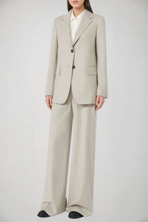 MaxMara Studio Tailleur Donna in flanella di lana
