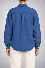 MC2 Saint Barth Camicia Donna Gigy Denim Snoopy