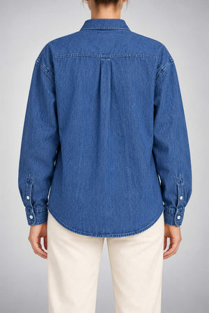 MC2 Saint Barth Camicia Donna Gigy Denim Snoopy