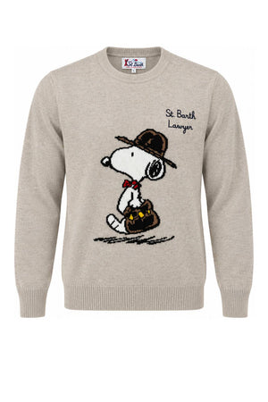 MC2 Saint Barth Maglia Uomo Snoopy Lawyer