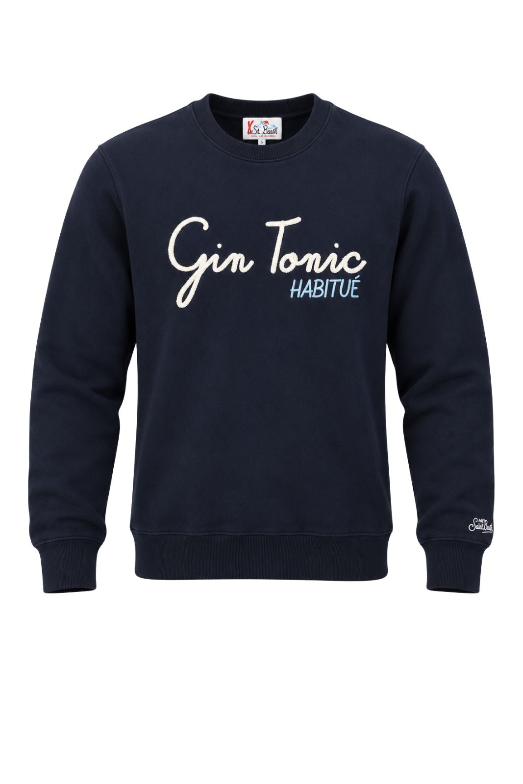 MC2 Saint Barth Felpa Uomo Gin Tonic Habitué