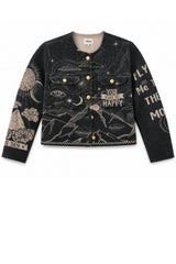 Me369 Blazer Donna con stampa