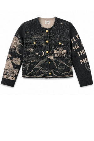 Me369 Blazer Donna con stampa