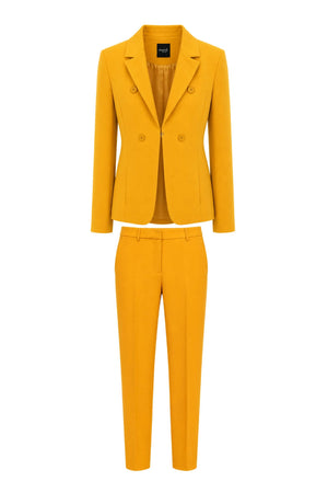 Tailleur da donna Mem Js con giacca monopetto