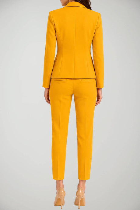 Tailleur da donna Mem Js con giacca monopetto