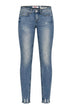 Met Jeans Donna Super Skinny con usure