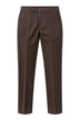 Michael Coal Pantaloni Uomo in cotone stretch / Cacao