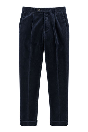 Michael Coal Pantaloni Uomo in velluto a coste / Navy