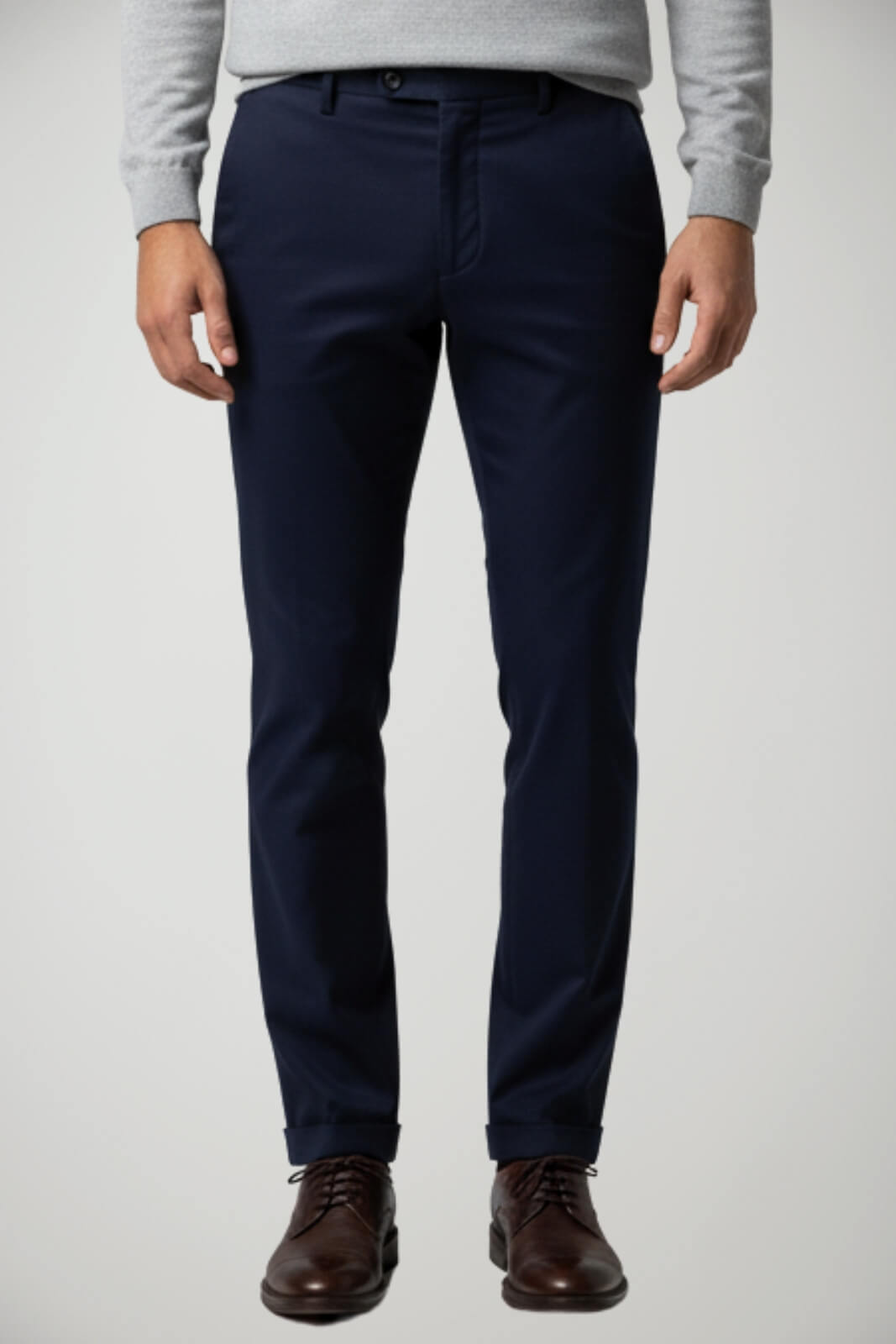 Pantaloni da uomo Micheal Coal slim fit