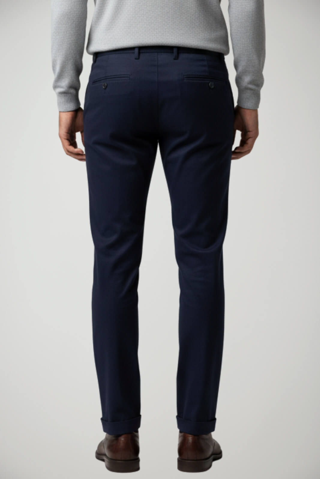Pantaloni da uomo Micheal Coal slim fit