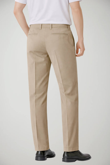 Pantaloni da uomo Michael Coal modello chino in gabardina