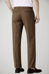 Pantaloni da uomo Michael Coal modello chino in gabardina