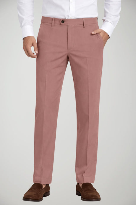 Pantaloni da uomo Michael Coal modello chino in gabardina