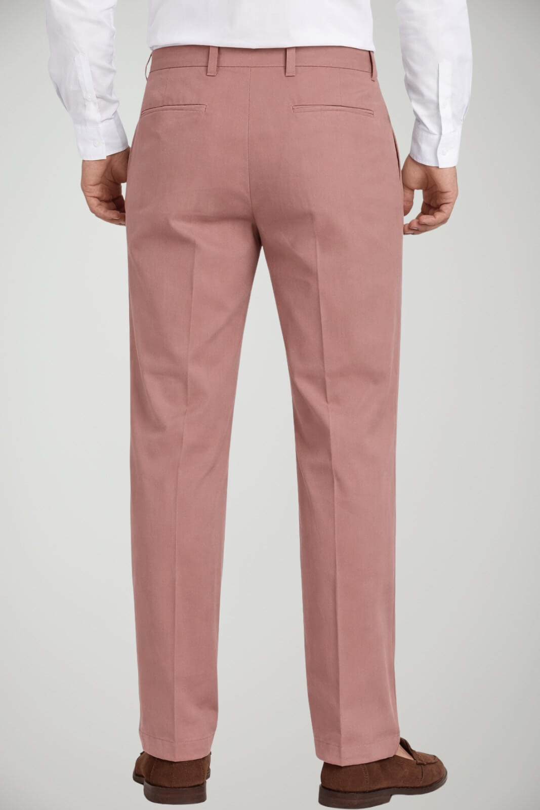 Pantaloni da uomo Michael Coal modello chino in gabardina