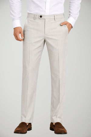 Pantaloni da uomo Michael Coal in gabardina slim fit