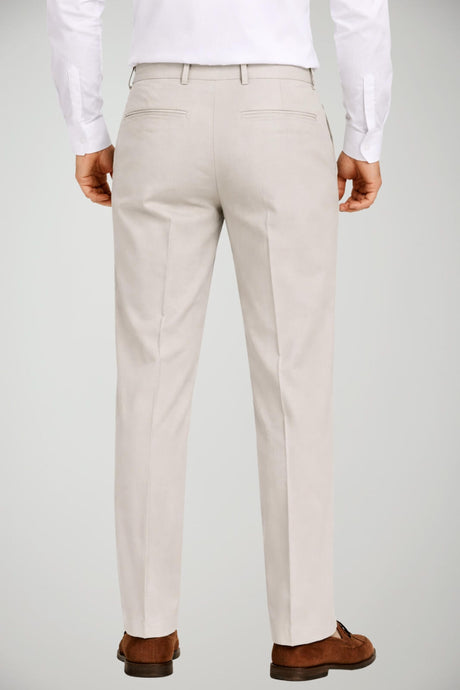 Pantaloni da uomo Michael Coal in gabardina slim fit