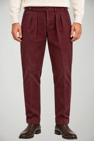 Michael Coal Pantaloni Uomo doppia pences