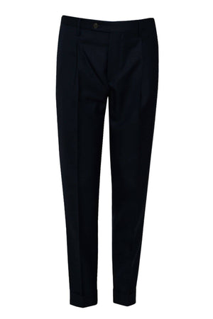 Pantaloni da uomo Michele Carbone con risvolti
