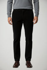 Pantaloni da uomo Michele Carbone in velluto con pences