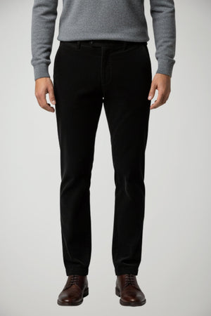 Pantaloni da uomo Michele Carbone in velluto con pences