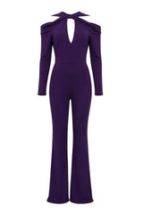 Monique Garconne Jumpsuite Donna con Scollo incrociato