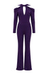 Monique Garconne Jumpsuite Donna con Scollo incrociato