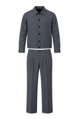 Mood by Manuel Ritz Completo Uomo in lana stretch