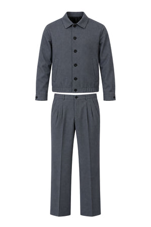 Mood by Manuel Ritz Completo Uomo in lana stretch