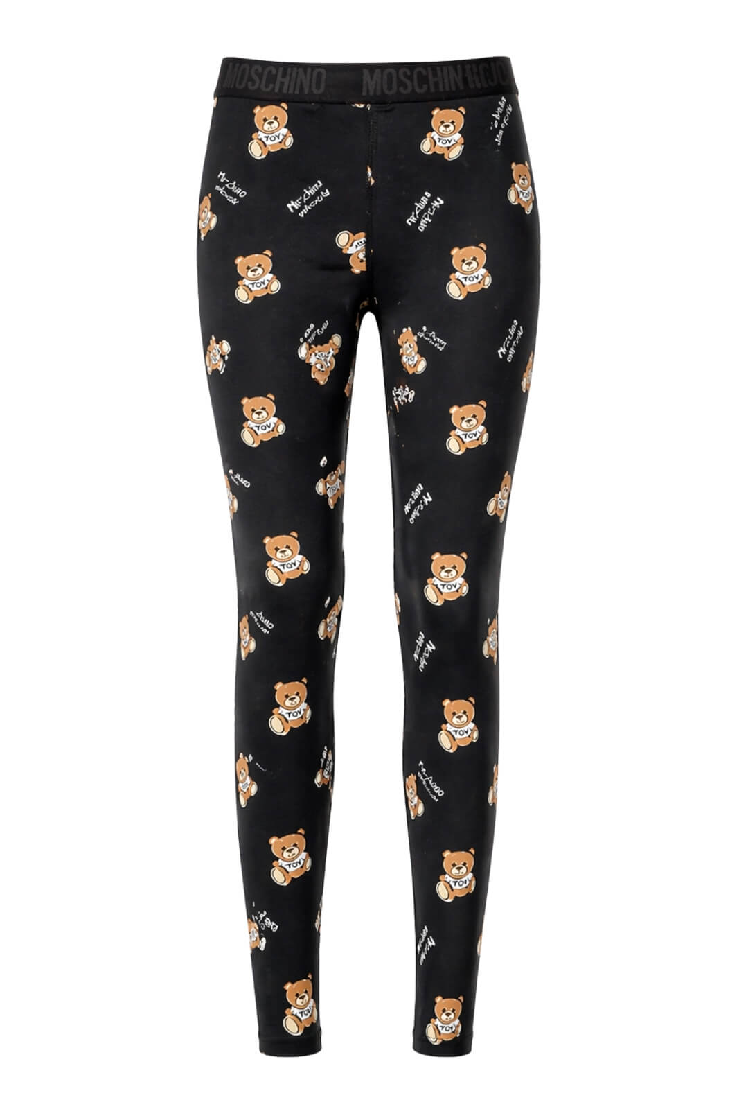 Leggings da donna Moschino con stampa teddy