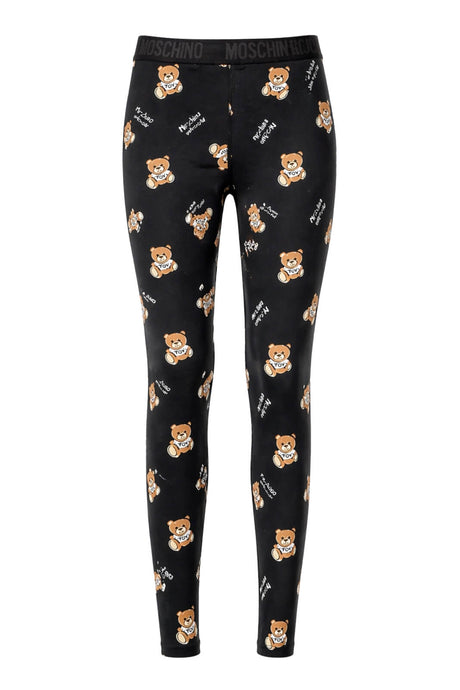 Leggings da donna Moschino con stampa teddy