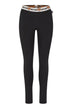 Moschino Underwear Leggings Donna con vita logata