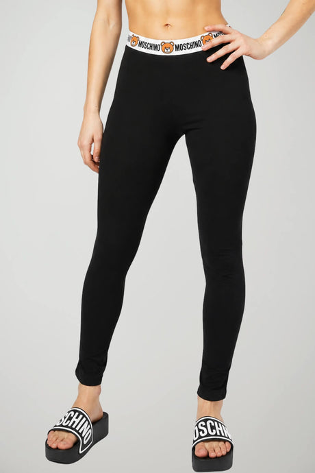 Moschino Underwear Leggings Donna con vita logata