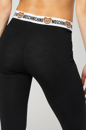Moschino Underwear Leggings Donna con vita logata