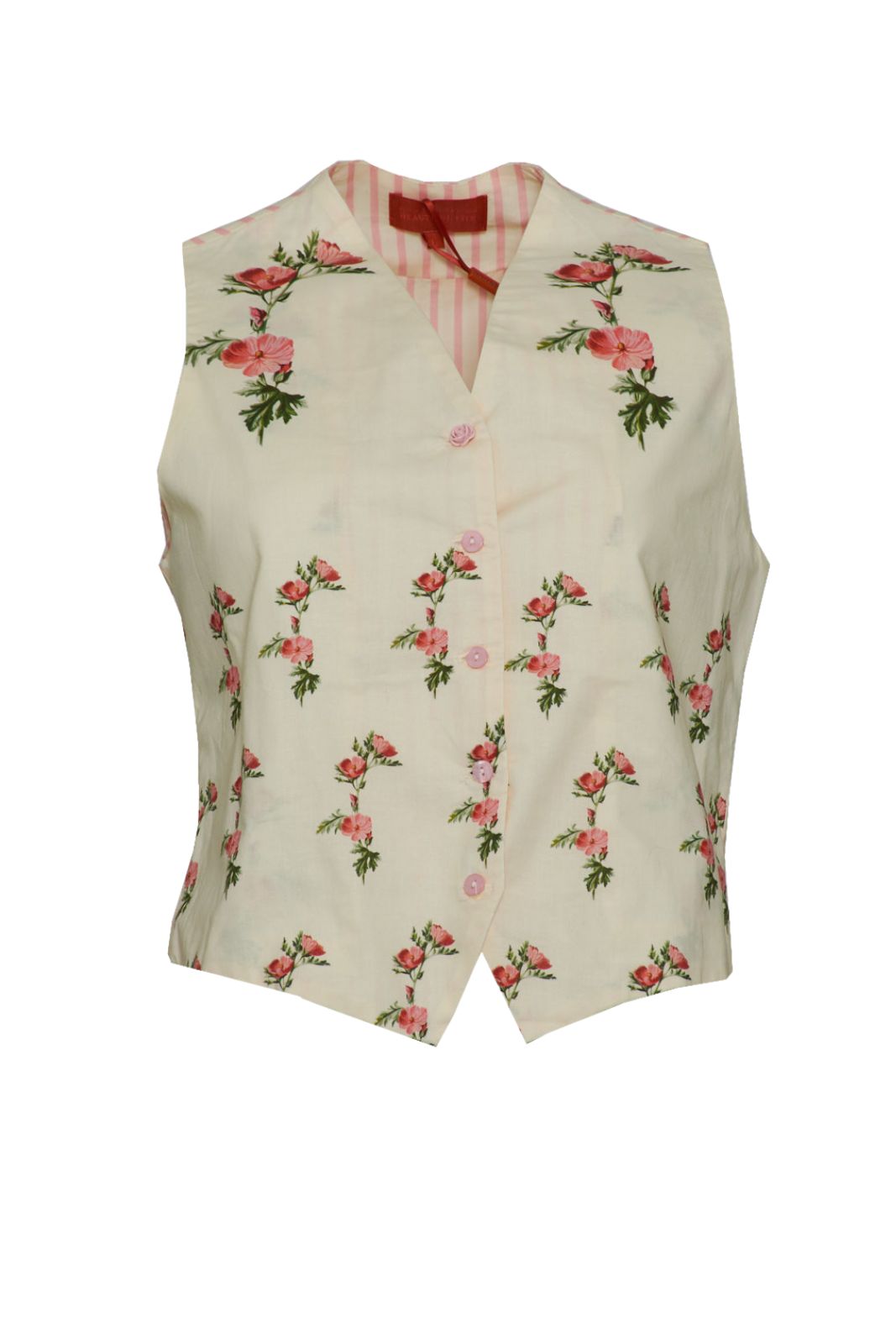 Cristina Beautiful Life Women's Double Print Vest