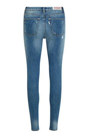 Met Jeans Women's super skinny with wear