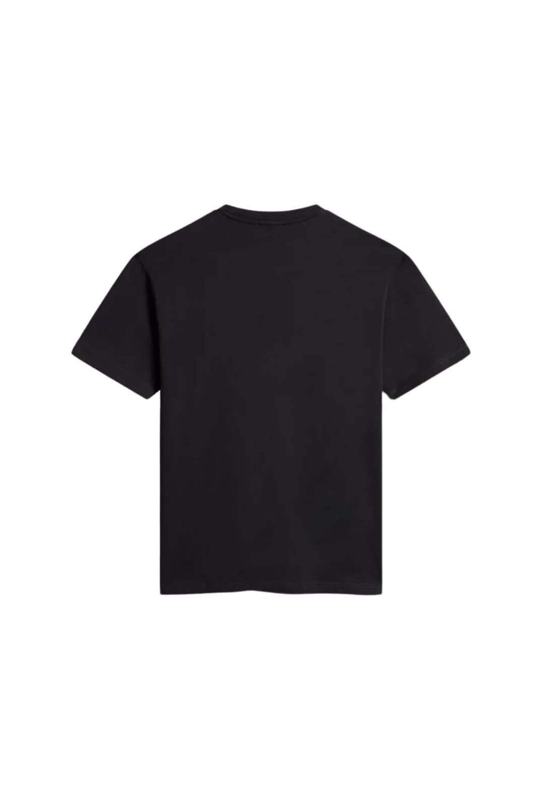 Napapijri T Shirt uomo Telemark con logo camouflage