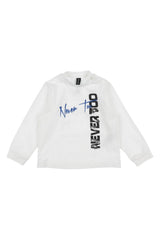 Camiseta infantil Never Too con estampado frontal