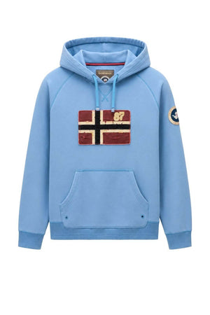Napapijri Felpa Uomo Archive Sweat Relaxed Fit / Ciano