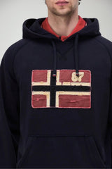 Napapijri Felpa Uomo Archive Sweat Relaxed Fit / Navy