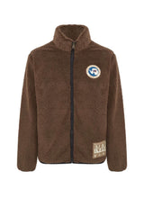 Napapijri Giacca Uomo in sherpa Relaxed Fit / Marrone