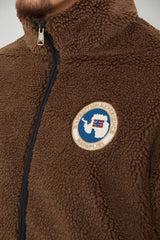 Napapijri Giacca Uomo in sherpa Relaxed Fit / Marrone