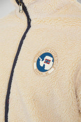 Napapijri Giacca Uomo in sherpa Relaxed Fit / Panna