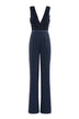 Nenette Jumpsuit Donna con Paillettes e Piume