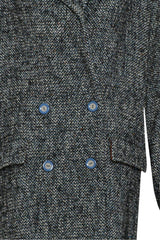 Cappotto Niu da donna in bouclè doppiopetto dettaglio texture